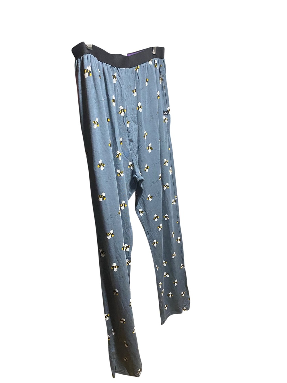 Me Undies gray Bee print Comfortable Lounge pajama Pants pockets Flexible - Picture 4 of 8